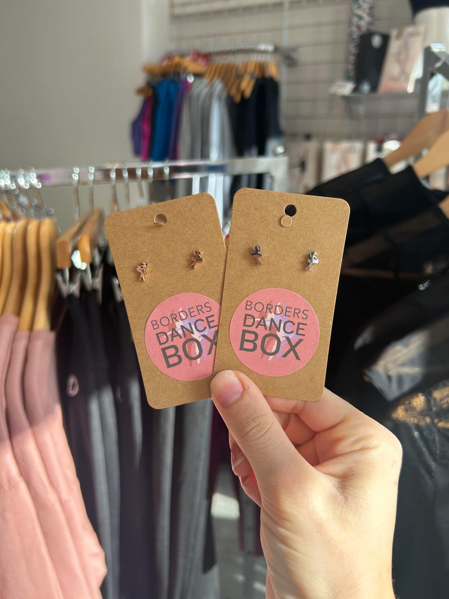 Ballerina Stud Earrings