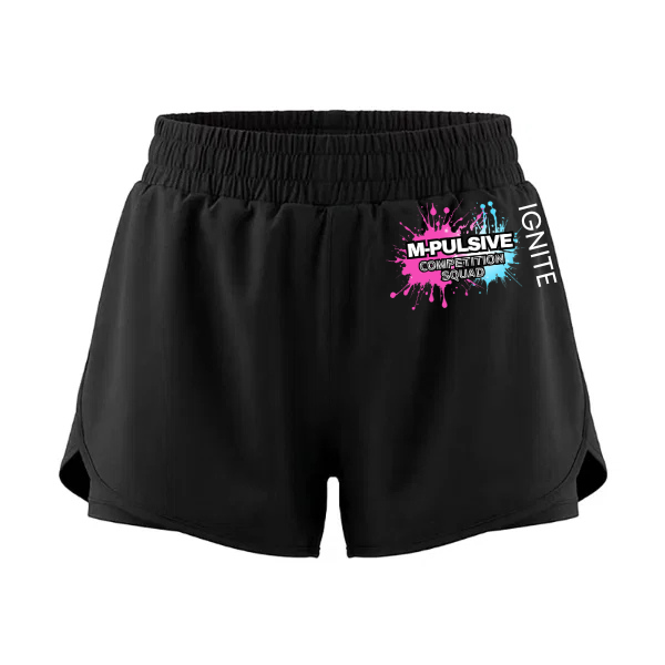 Competition Squad 2 in 1 Layered Shorts