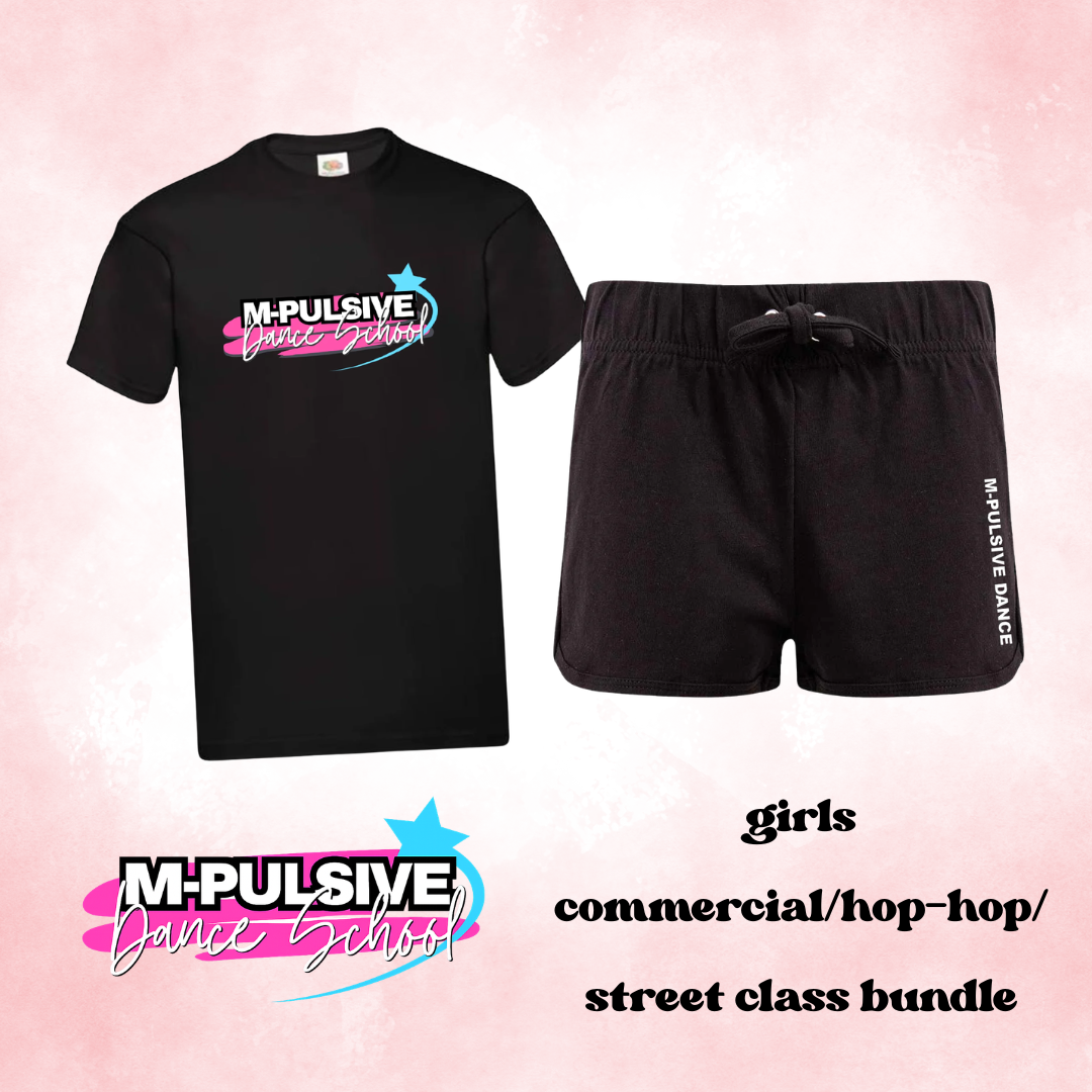 Girls Commercial/Street/Hip-Hop Uniform Bundle