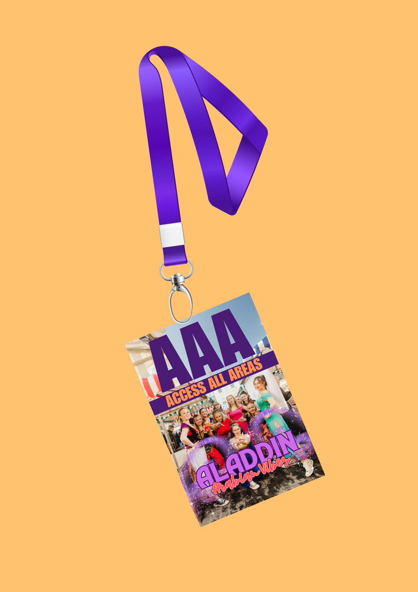 Aladdin: AAA Lanyard