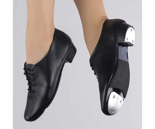 Leather Lace Up Tap Shoes