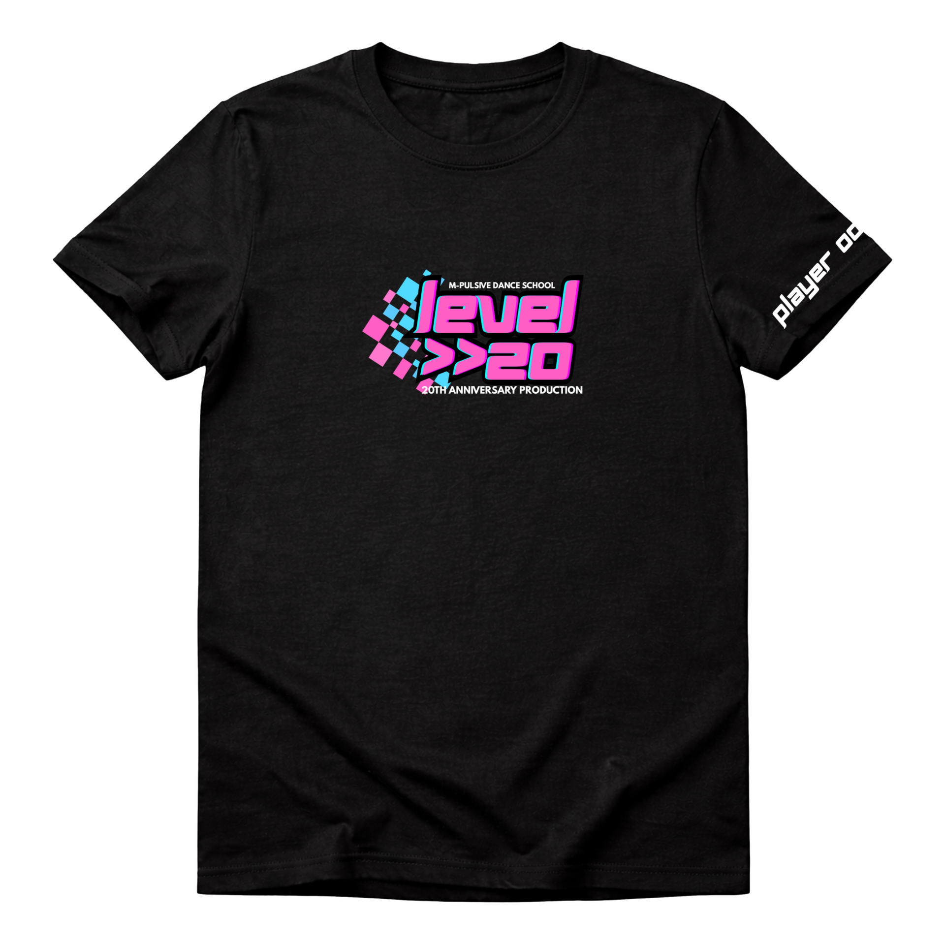 Level 20: Player T-Shirt – Borders Dance Box