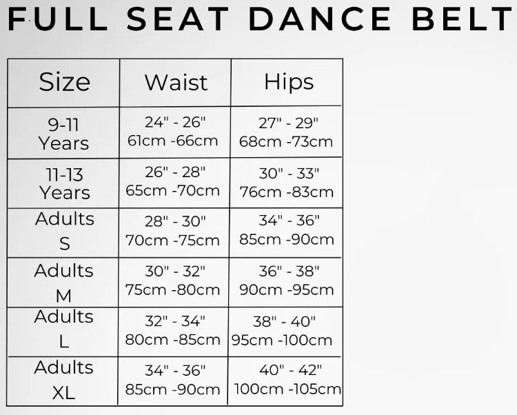 Silky Dance Mens Full Seat Dance Belt