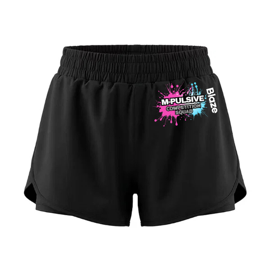 Competition Squad 2 in 1 Layered Shorts