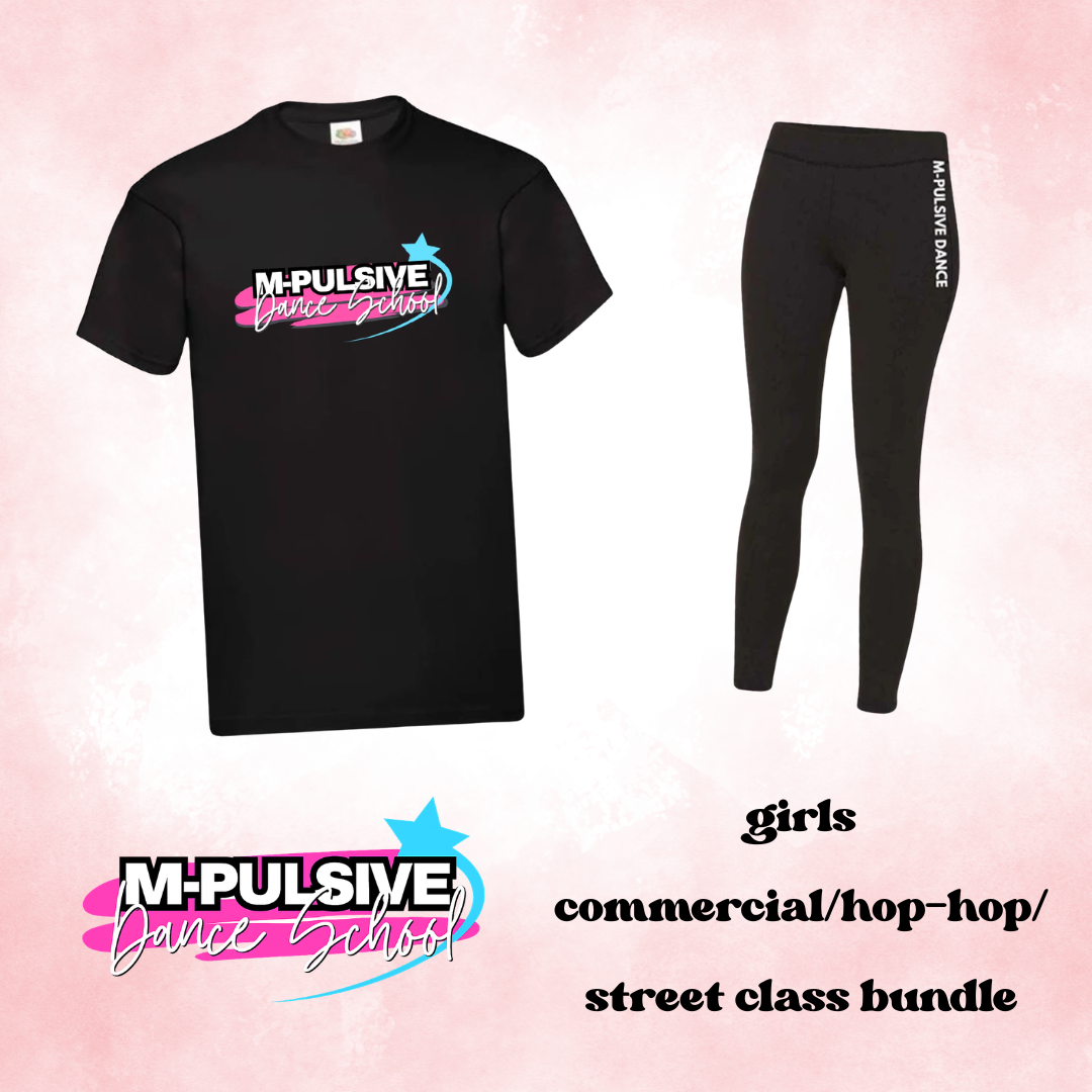 Girls Commercial/Street/Hip-Hop Uniform Bundle