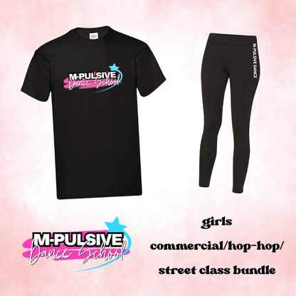 Girls Commercial/Street/Hip-Hop Uniform Bundle
