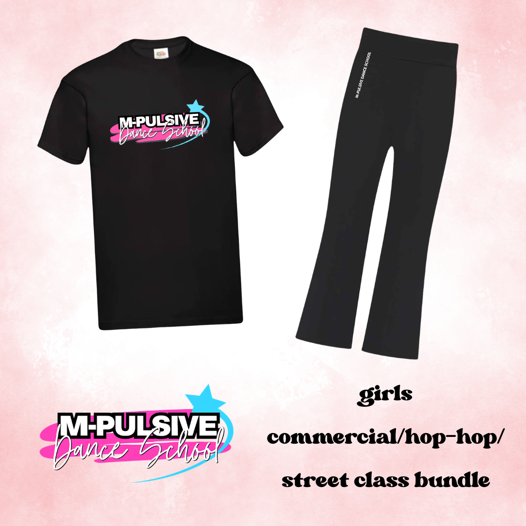 Girls Commercial/Street/Hip-Hop Uniform Bundle
