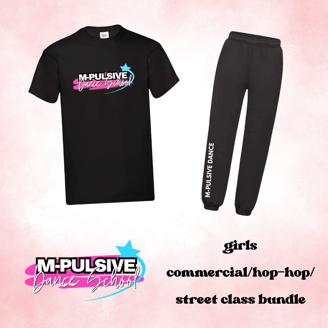 Girls Commercial/Street/Hip-Hop Uniform Bundle